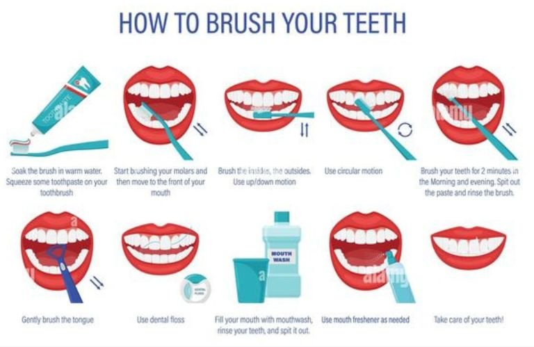 How to Brush Your Teeth A Step by Step Guide to Dental Health